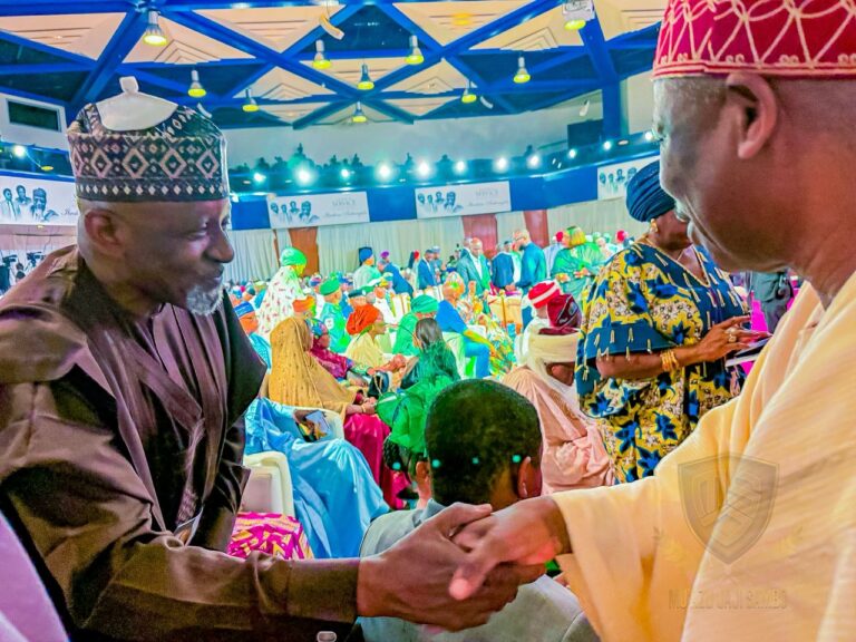 Sambo Represents Muhammadu Buhari, GCFR, at Ibrahim Badamasi Babangida, GCFR, Book Launch